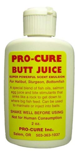 Pro Cure Bait Scents - Halibut - Butt Juice 2 oz