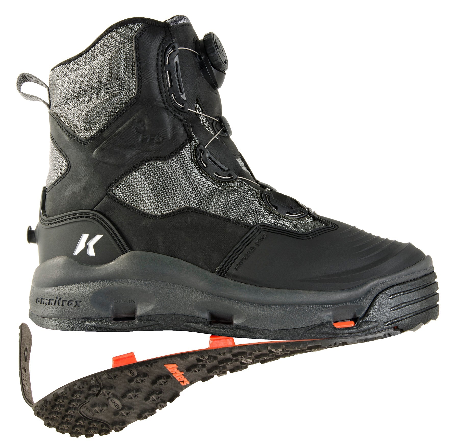 Korkers Darkhorse Wading Boots with Felt and Kling-On Soles