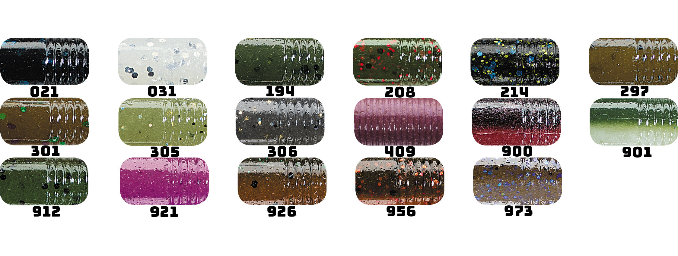 Daiwa Yamamoto Neko Fat Worm 5" 10 Pack