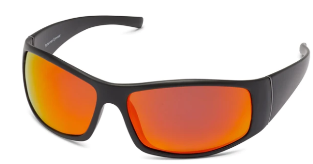 Bluefin Matte Black Brown Mirror