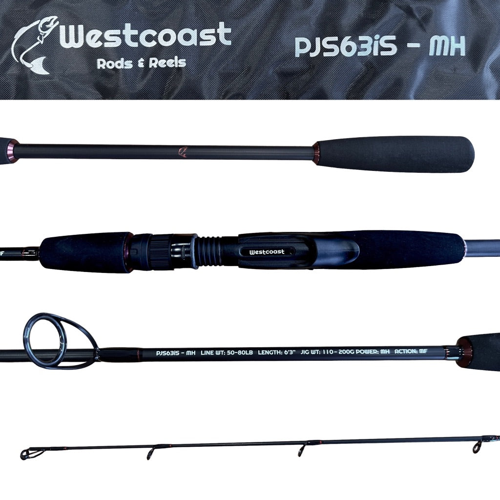 FRA - Light Action Jigging Rods 1 Piece (PJS63iC) & (PJS63iS)