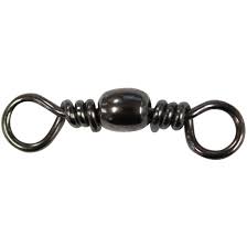 Mustad Black Barrel  Swivels