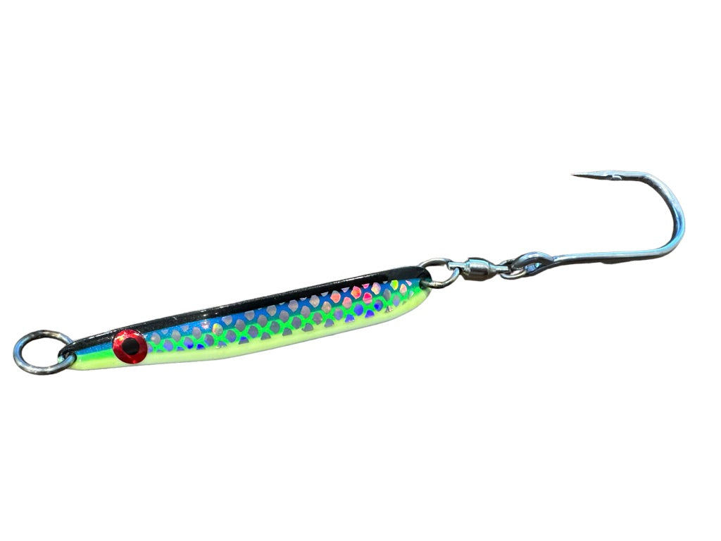 Pack of 5 Propeller Blade Fishing Lures Hard Single Hook Spinner Baits  Sinking Hook