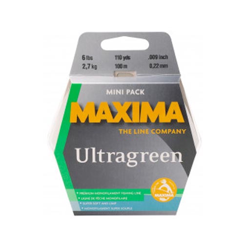 Maxima Ultragreen Monofilament Mini Pack 110 yd
