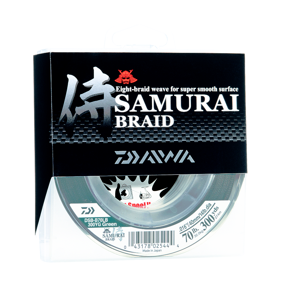 Daiwa Samurai Braided Line - Green