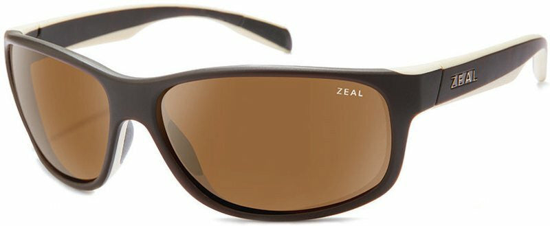 Zeal Optics Sable Matte Brown Khaki/Copper Polarised Lenses