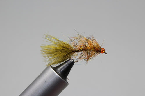 Pumpkin Head Brown Fishing Fly