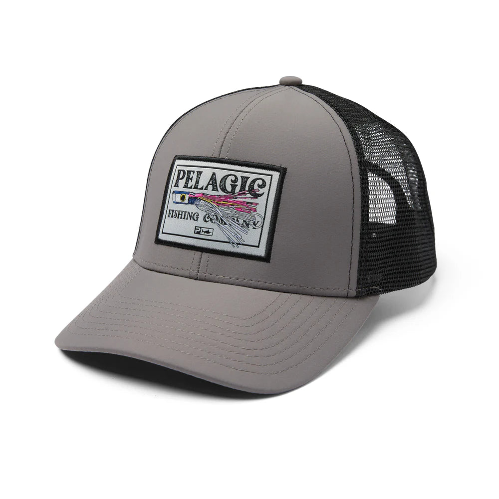 Pelagic Echo Gyotaku Performance Trucker Hat