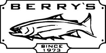 BERRY'S 4.25 X 8.5" WHITE DECAL