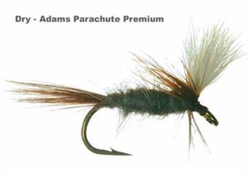 Adams Mayfly Pattern MAYFLY PARACHUTE ADAMS