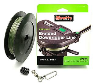 Scotty Premium Braided Downrigger Line