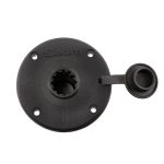 Scotty 344 Round Flush Deck Mount Black