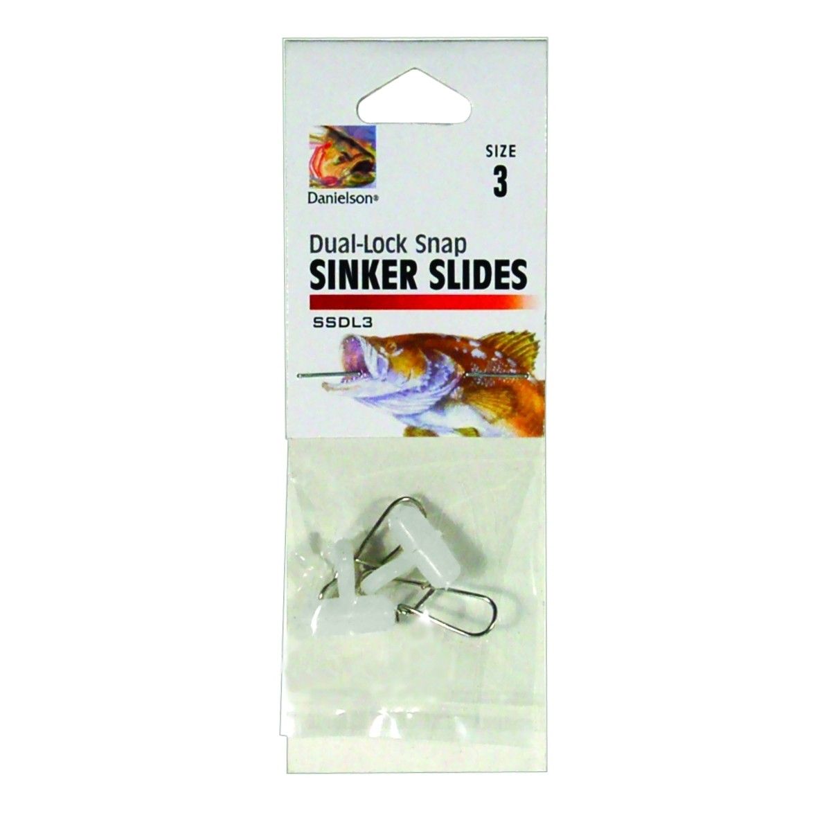 Danielson Sinker Slides With Dual Lock Snaps