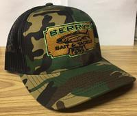 BERRY'S CHARCOAL/PINK MESH TRUCKER HAT