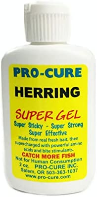 Pro Cure Supper Gel Herring Bait Scents 2oz