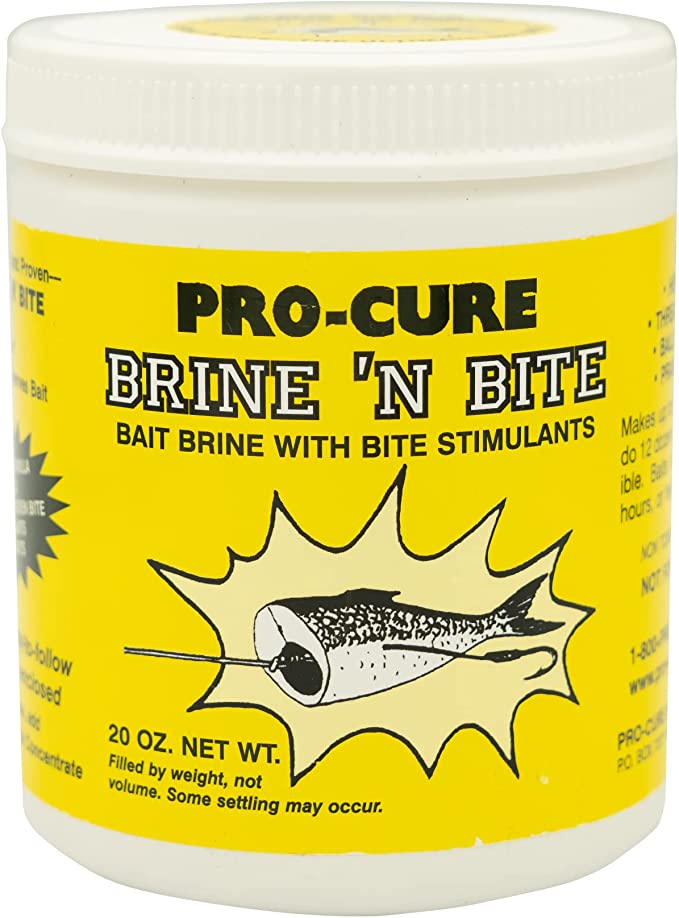 Pro-Cure Bait Scents PC-B20 Brine N Bite Jar, 20-Ounce
