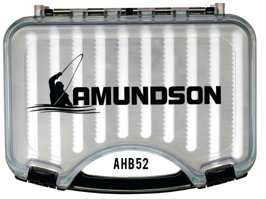 Amundson Double Sides Clear Water Proof Competition Fly Boxes