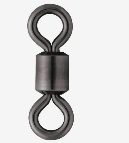 VMC Black Rolling Sviwels 10 Pack