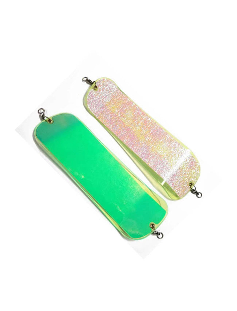 Hot Spot Agitator Flasher Medium Green Bubble Fishing Lure #075 For Freshwater Hot Spot Agitator Flasher Medium Green Bubble Fishing Lure #075 For Freshwater