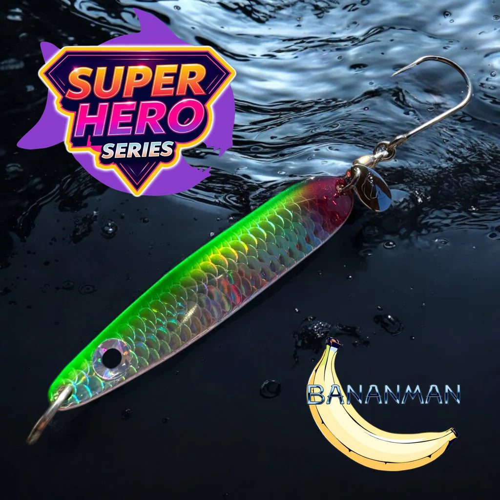 Phat-E Super Hero Series Trolling Spoons -Westcoast Tackle