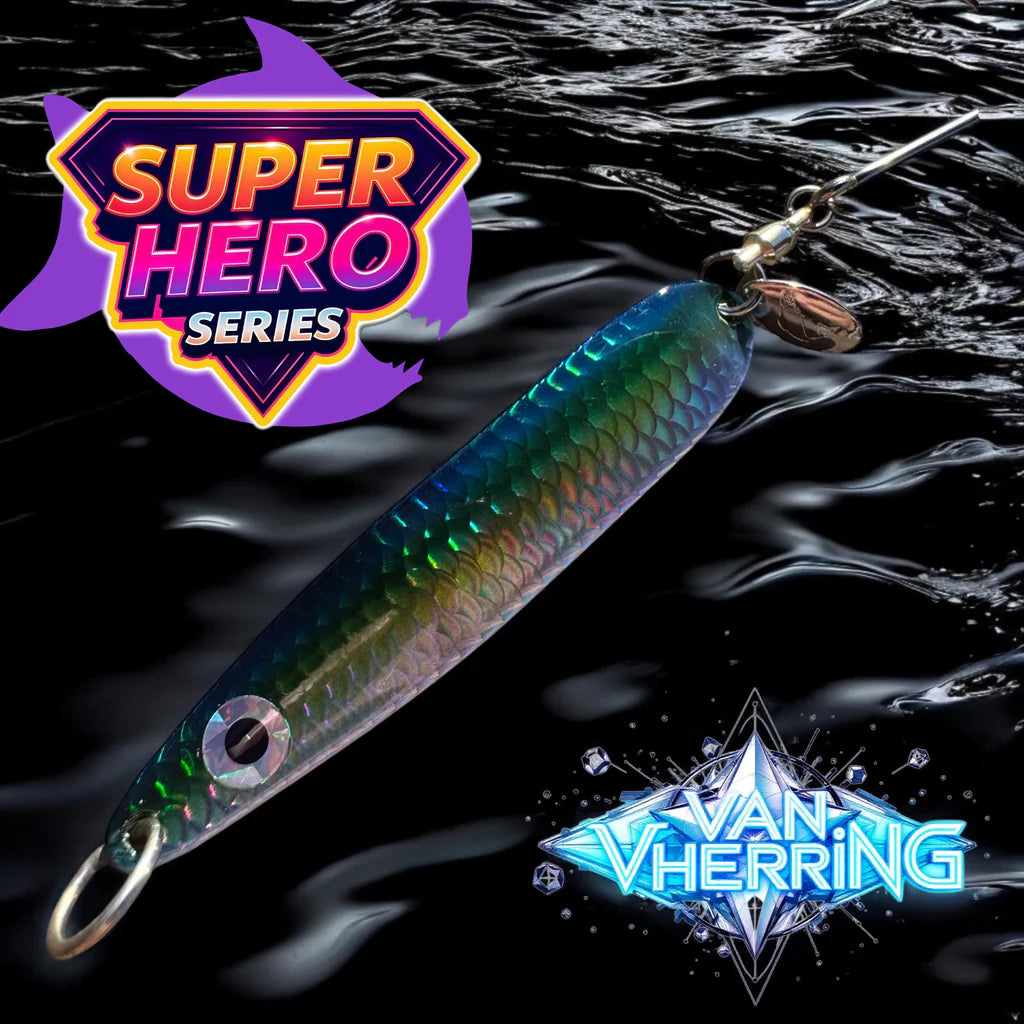 evans super dimond fish lure Phat-E Super Hero Series Trolling Spoons -Westcoast Tackle