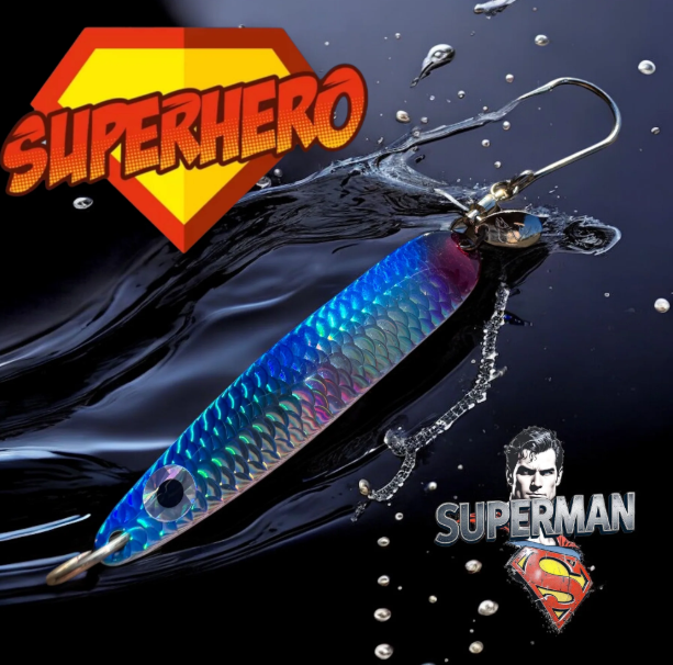 Phat-E SUPER HERO SERIES Trolling Spoons -Westcoast Tackle