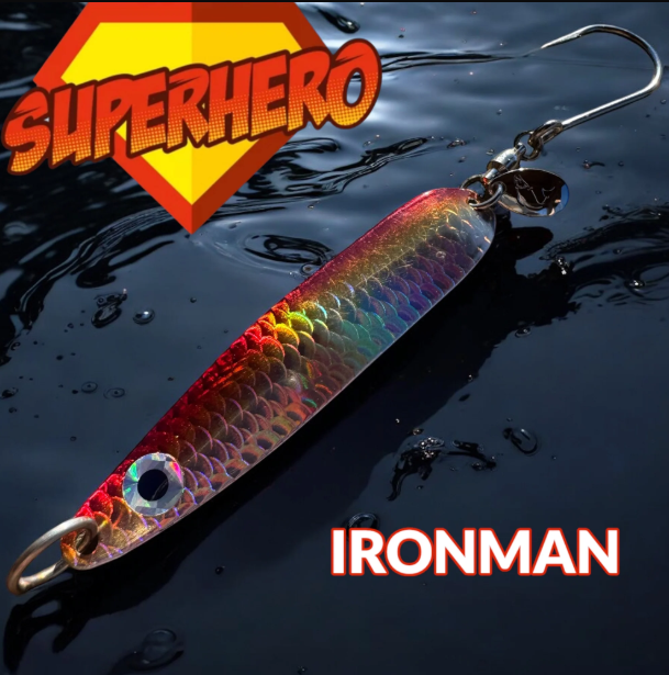 Phat-E SUPER HERO SERIES Trolling Spoons -Westcoast Tackle