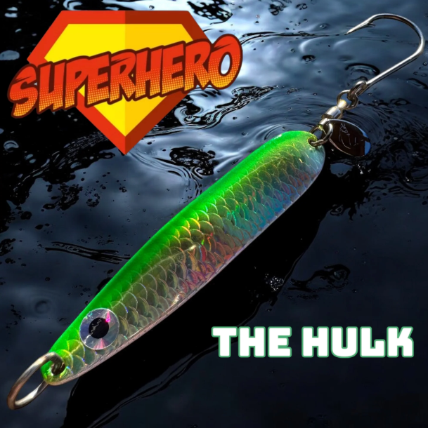 Phat-E SUPER HERO SERIES Trolling Spoons -Westcoast Tackle