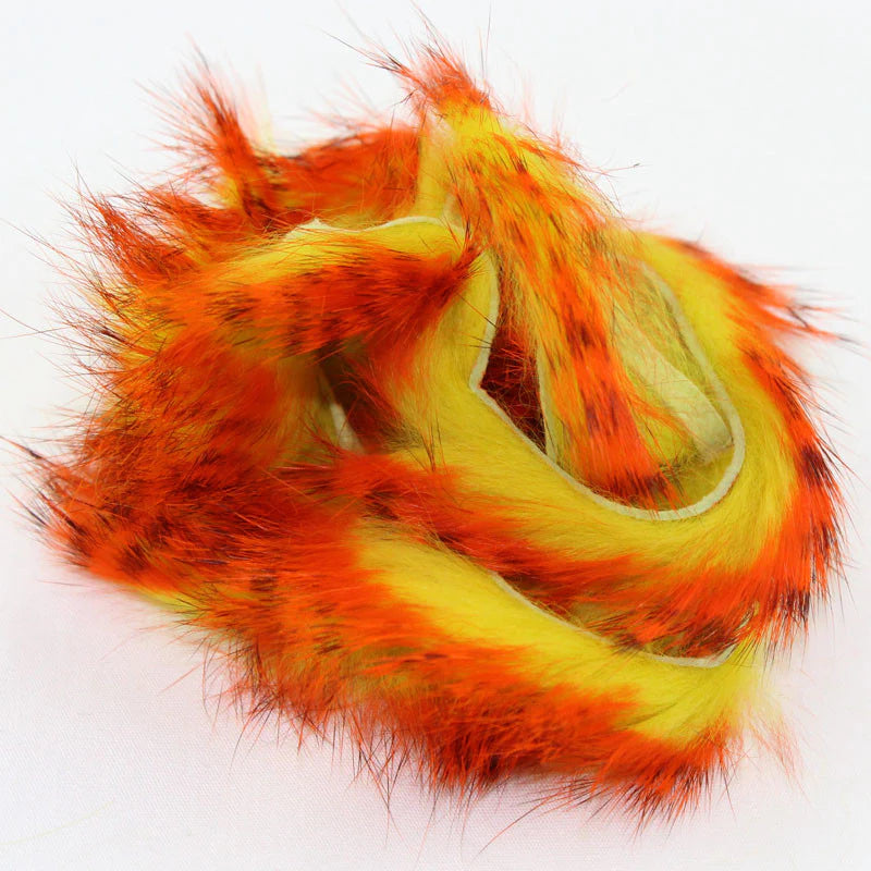 Hareline Tiger Barred Rabbit Strips