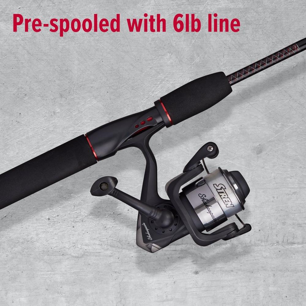 Ugly Stik Complete Spincast Reel and Fishing Rod Kit Complete Spinning