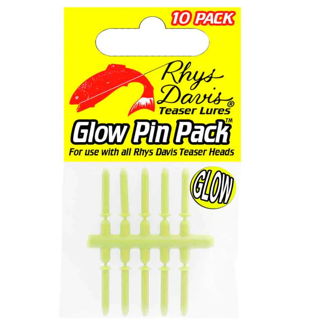 Rhys Davis Teaser Head Replacement Pin 10 Pack