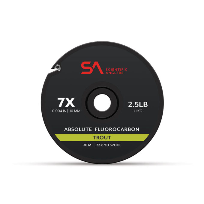 Absolute Fluorocarbon Trout 30M Fluorocarbon Tippet