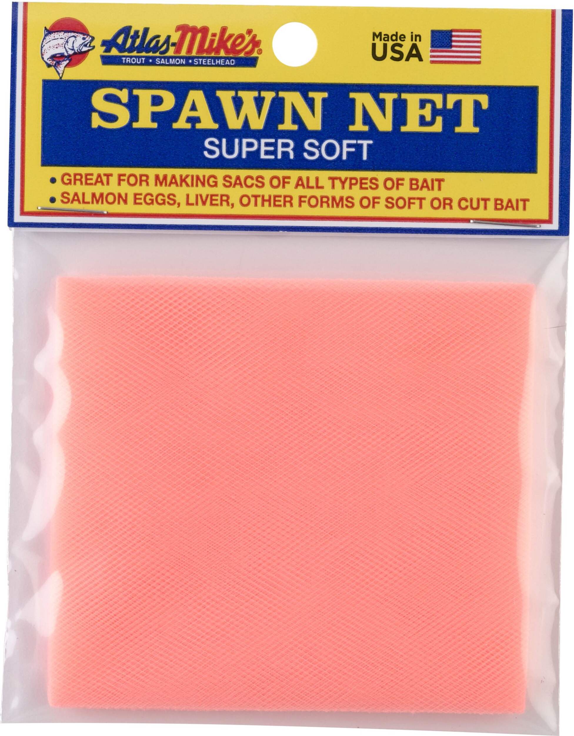 Atlas Mike's Spawn Net Squares, 3 x 3-in