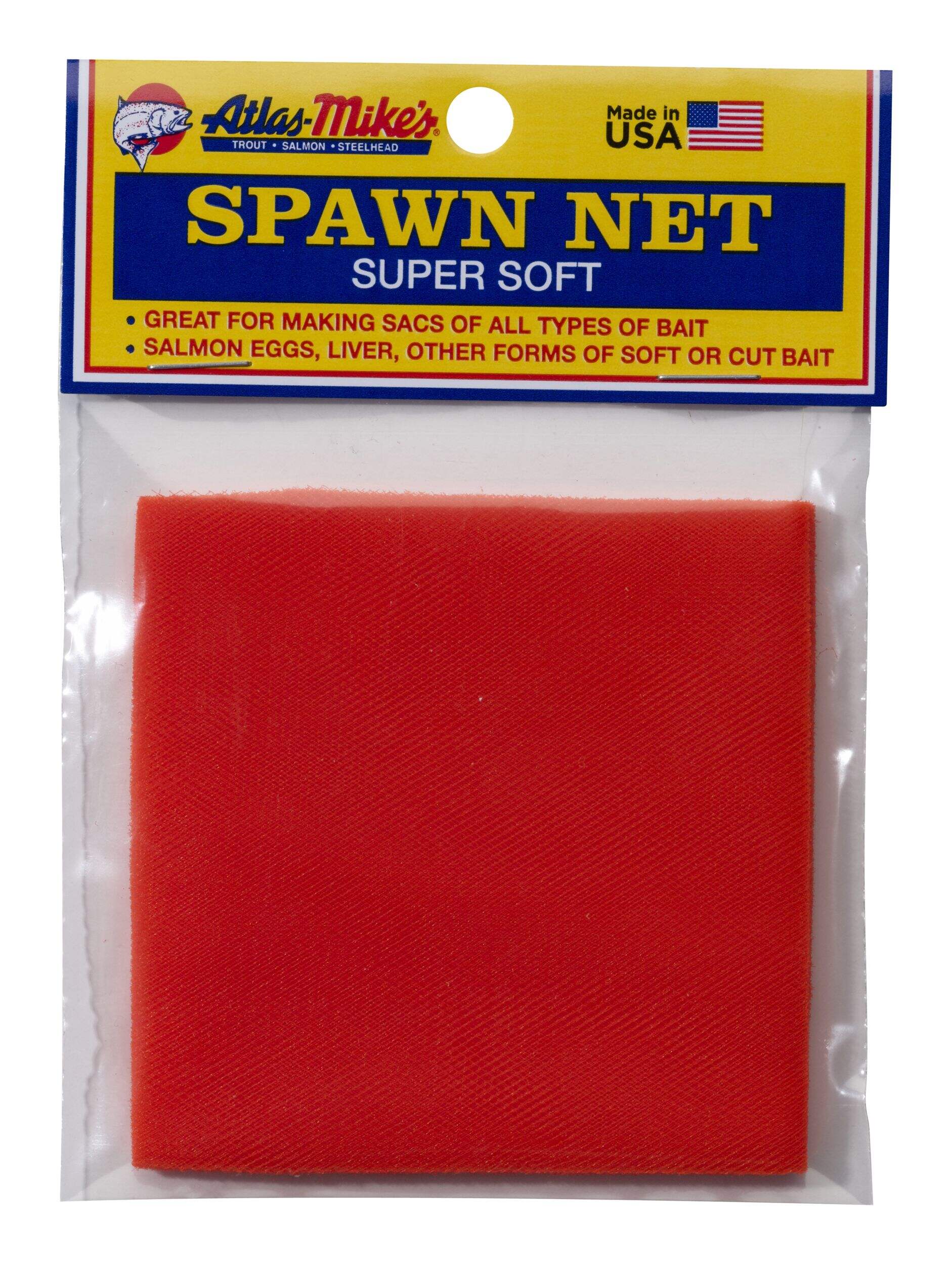 Atlas Mike's Spawn Net Squares, 3 x 3-in