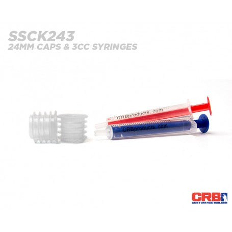 CRB Syringes with Sealing Caps Kit 3CC 2/PK