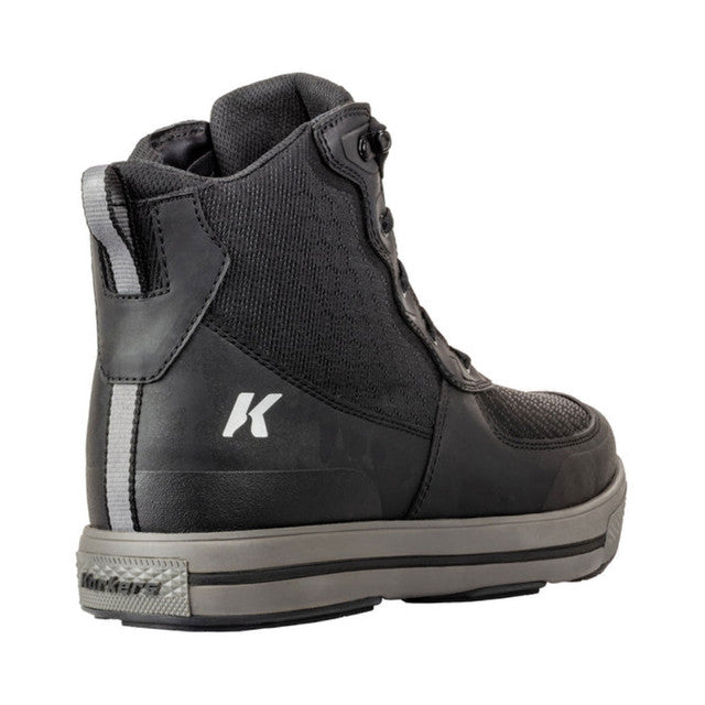 KORKERS Stealth Sneaker With Fixed Kling-On Rock Soles Black Boots