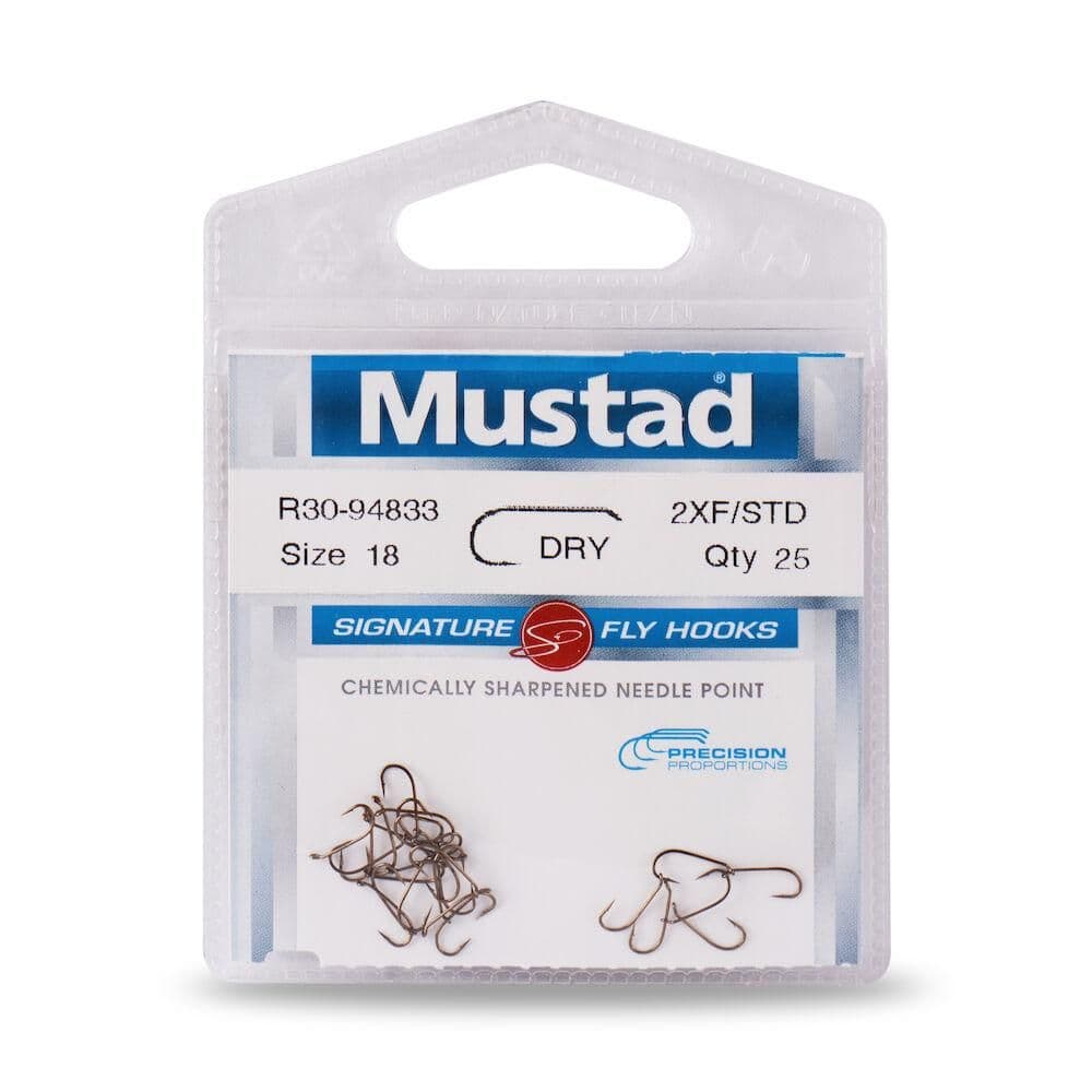 Mustad R30-94833 Dry Fly Hooks [25/pack]