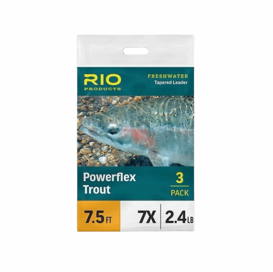 RIO Powerflex Trout Tapered Leader 3 Pack