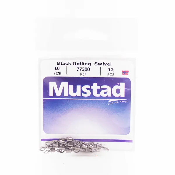 Mustad Rolling Swivel with Diamond Eye