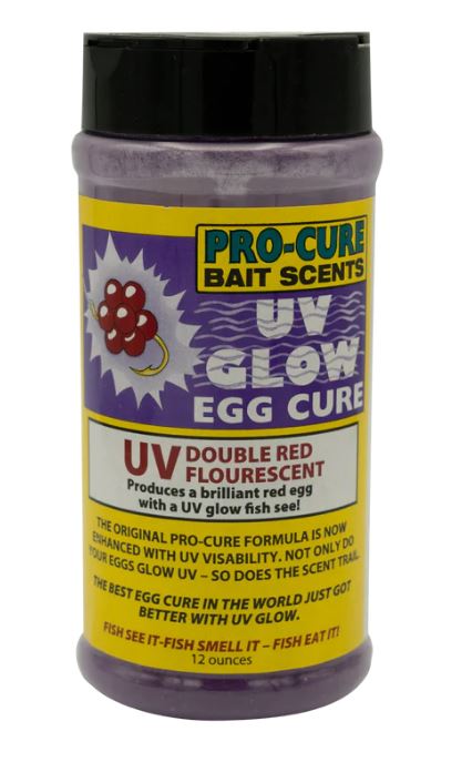 Pro-Cure UV Glow Double Red Fluorescent Egg Cure 12 OZ