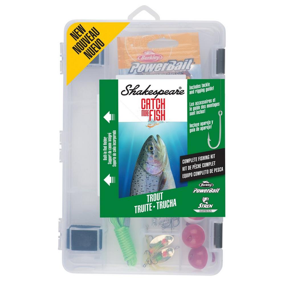 berkley trout dough spinning rod reel combo Shakespeare Catch More Fish™ Trout West Spinning Rod/Reel Combo