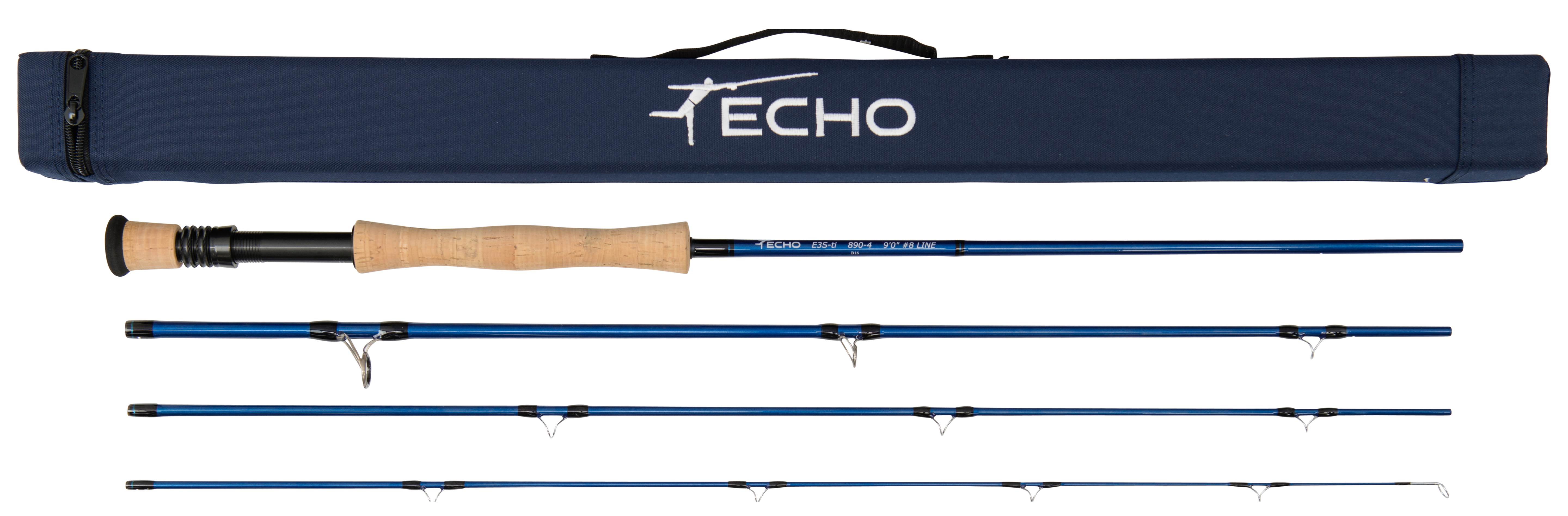 ECHO 3 SALTWATER 1290SW 9' #12 FLY ROD