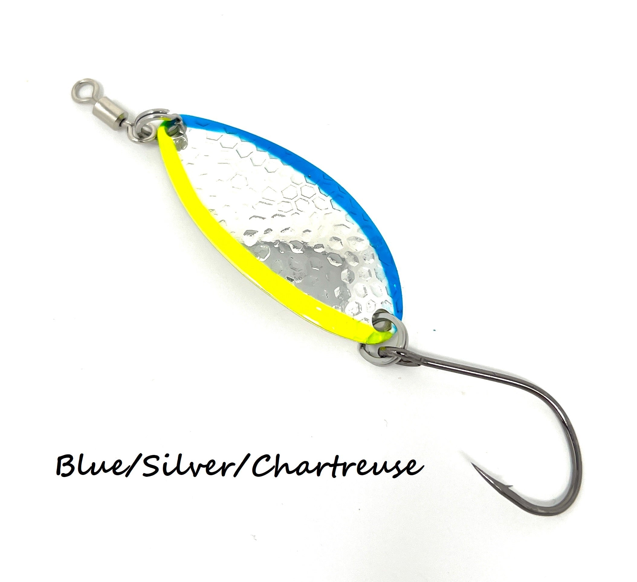 Prime Lures Weighted Spinner #5 - Copper & Blue