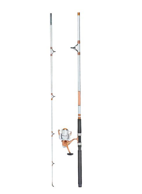 Shakespeare Catch More Fish Salmon Spinning Fishing Rod and Reel Combo