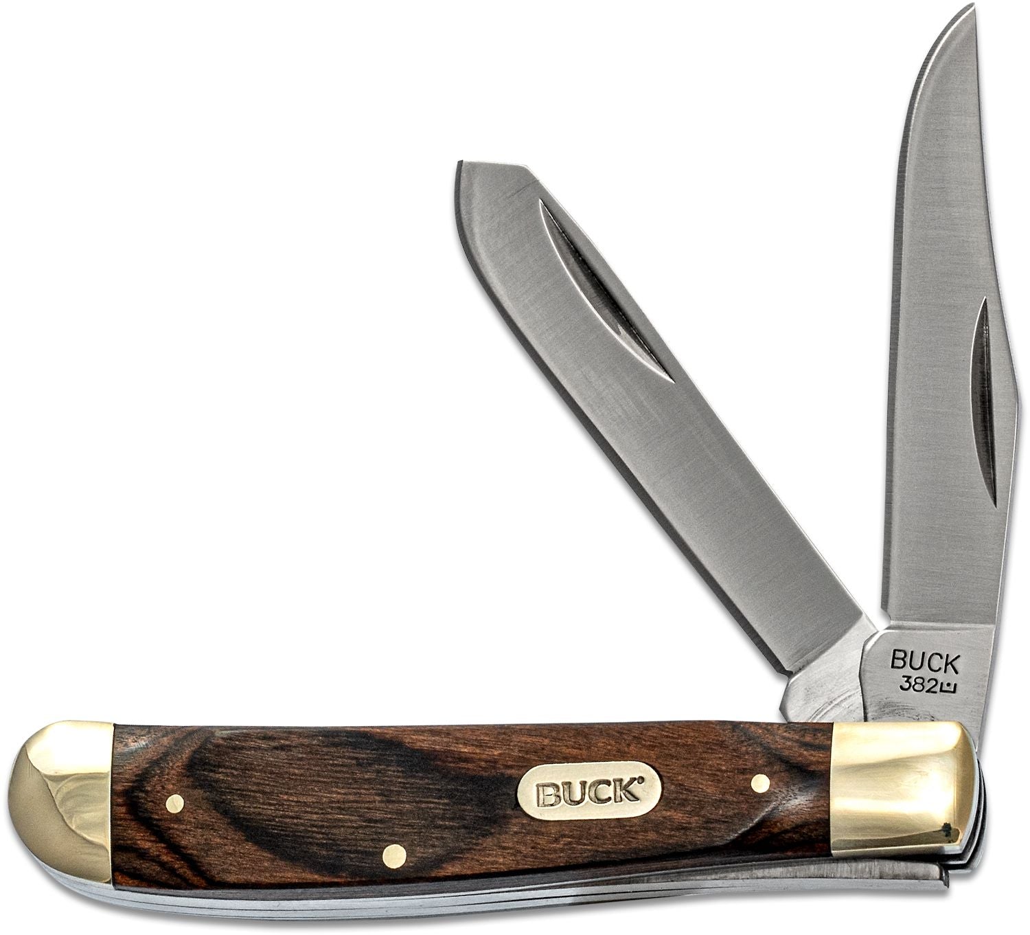 Buck Knives 382 Trapper 2-Blade Folding Pocket Knife