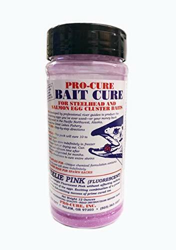 Pro-Cure Bait Cure 12 oz Bottle - Steelie Pink
